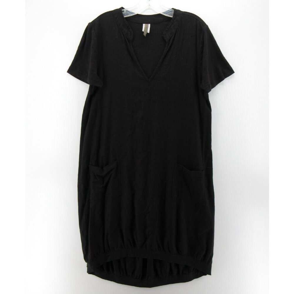 XCVI Dress Large Linen Rayon Shift Tunic Pullover Lagenlook Woven